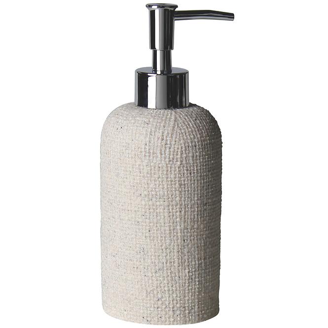 Dozator Aria 8x8 cm visina 13 cm bež