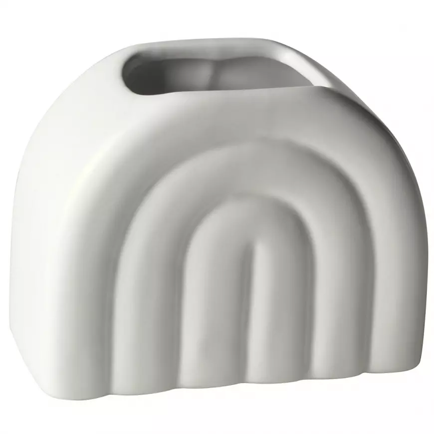Čaša Arco 11x5 cm visina 9 cm bijela