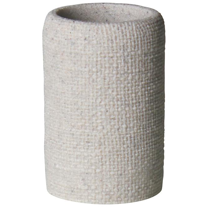 Čaša Aria 7,5x7,5 cm visina 15 cm bež