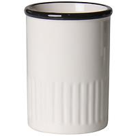 Čaša Juve 8x8 cm visina 10,5 cm bijela