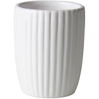 Čaša Melo 8x8 cm visina 11 cm bijela