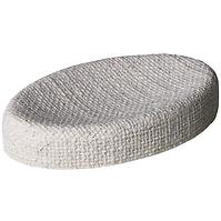 Držač za sapun Aria 14x9x2,5 cm bež