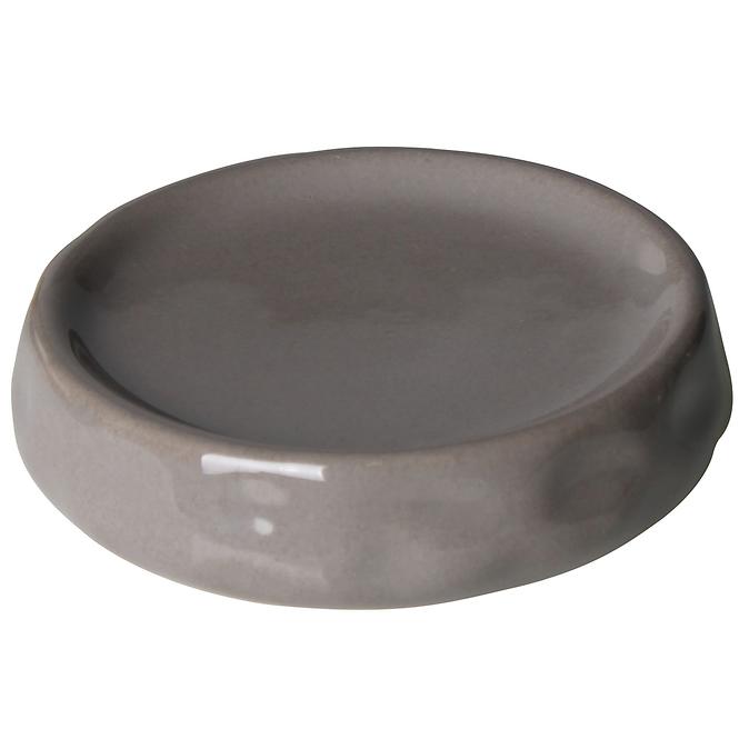 Držač za sapun Clay 11x11x2 cm sivi