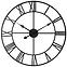 Zidni sat Solar  promjer 60x3,5 cm crna
