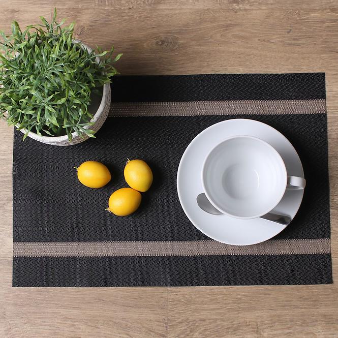 Podloga Direct 45x30 cm crna