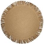 Podloga Havana  promjer 38 cm natur smeđa