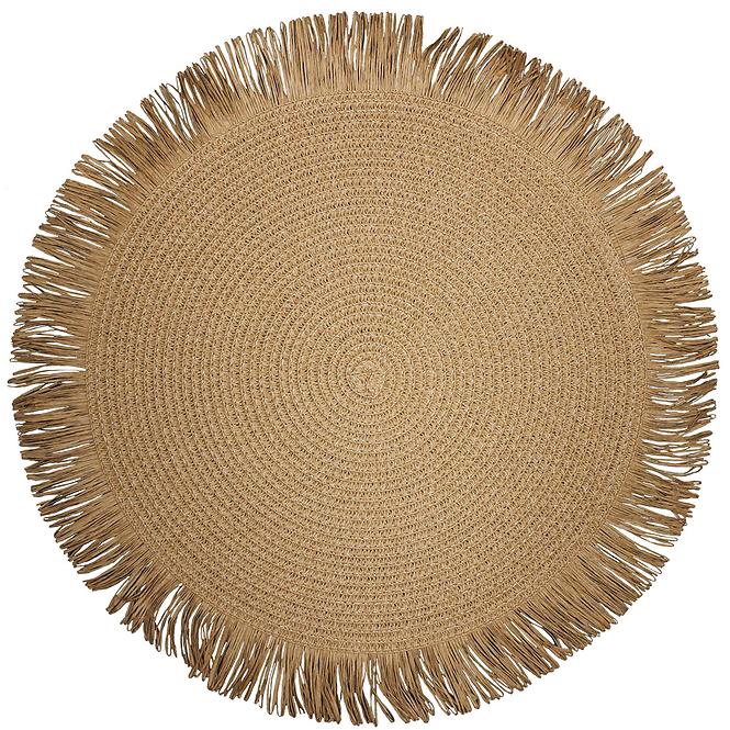 Podloga Havana  promjer 38 cm natur smeđa