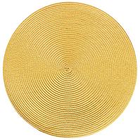 Podloga Splot  promjer 38 cm boja senfa