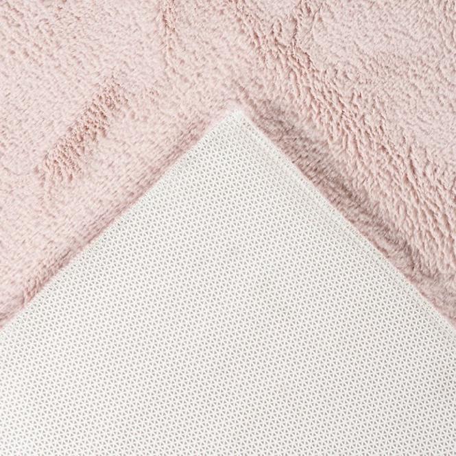 Kupaonski tepih 50x90cm ružičasta