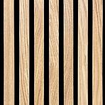 Zidne lamele mdf/filc hrast natural 19x300x2650mm