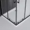 Tuš kabina Point 80x80x190 black,4