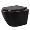 Wc carlo mini artesa wc black gold edge