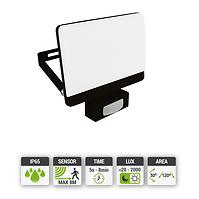 REFLEKTOR BRYZA 04246 LED S 15W BLACK NW