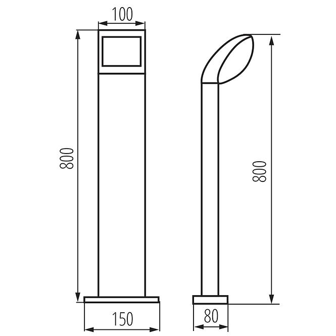 SVJETILJKA ABETE 36571 LED 80 GR