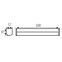 SVJETILJKA AKVO 36651 IP44 15W-NW-B S  LED,3
