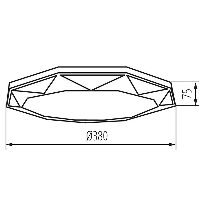 SVJETILJKA CARVO 37321 LED 17.5W NW