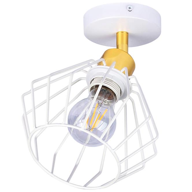 SVJETILJKA DEBE 66127 10W E27 WHITE/GOLD LW1