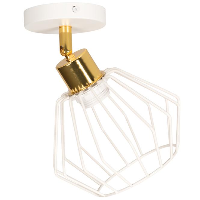 SVJETILJKA DEBE 66127 10W E27 WHITE/GOLD LW1