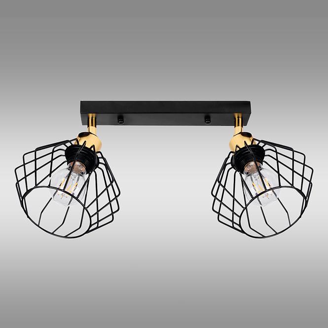 SVJETILJKA DEBE 66131 10W E27 BLACK/GOLD LW2