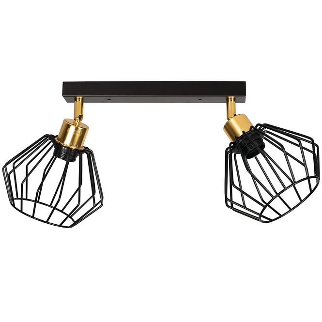 SVJETILJKA DEBE 66131 10W E27 BLACK/GOLD LW2