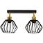 SVJETILJKA DEBE 66131 10W E27 BLACK/GOLD LW2,3