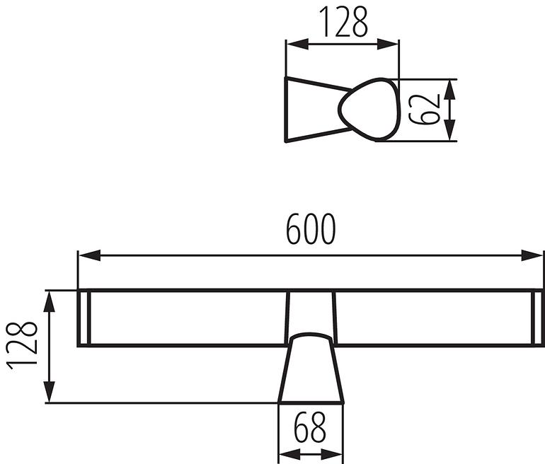 SVJETILJKA  KB WALL 66155 15W – LK1