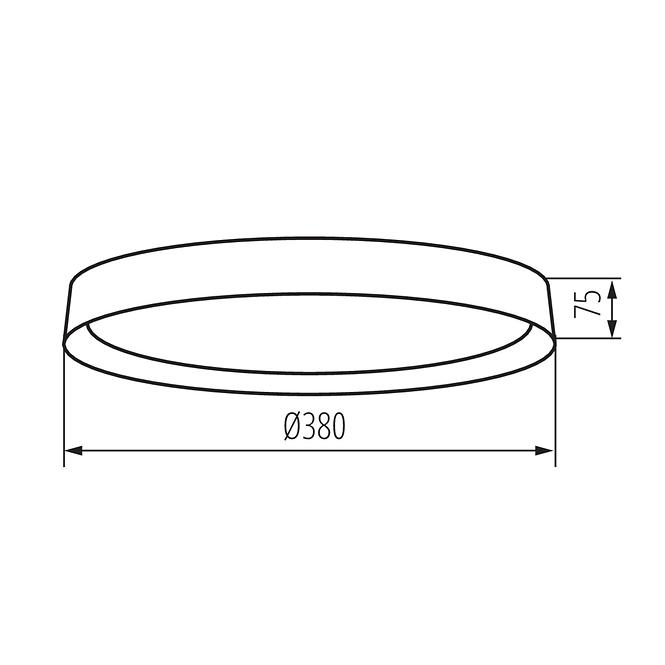 SVJETILJKA SOLN 37324 LED 17.5W NW B/G