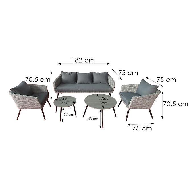 Set od umjetnog ratana Mauretania