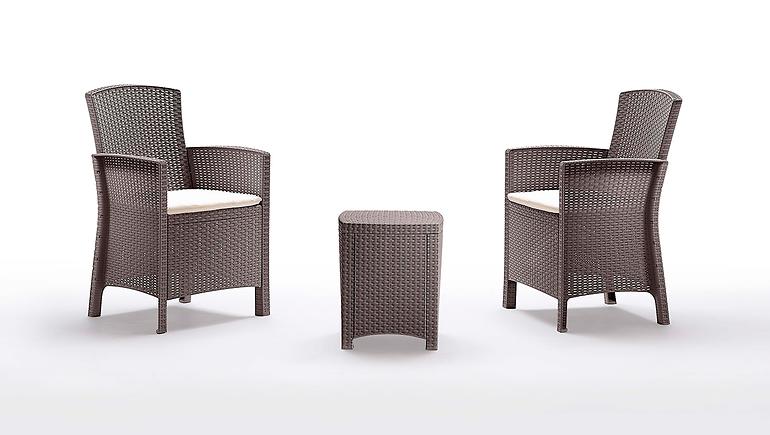 Set vrtnog namještaja Lido Terrace taupe