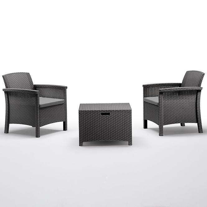 Set vrtnog namještaja Venezia Terrace graphite
