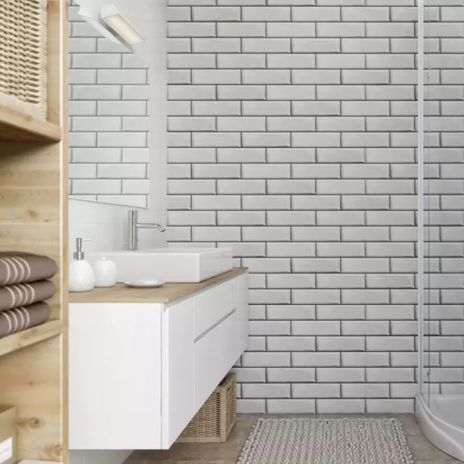 Dekorativni PVC zidni panel MOTIVO White Brick