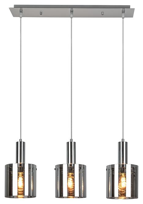 Svjetiljka  DONATI E27 3X MAX 60W CHROME LW3