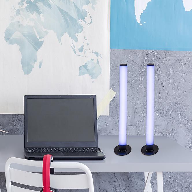 Stojanové svietidlo LED RGB PACO 5W black