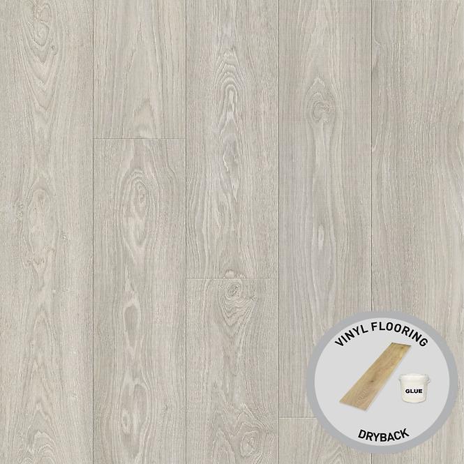 Vinil podna obloga ljepljeni Hrast Street Grey 2mm/0,4mm DryBack 