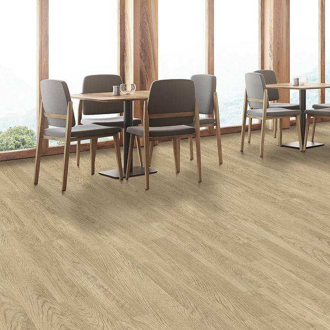 Vinil podna obloga ljepljeni Hrast Modern Beige 2mm/0,4mm DryBack