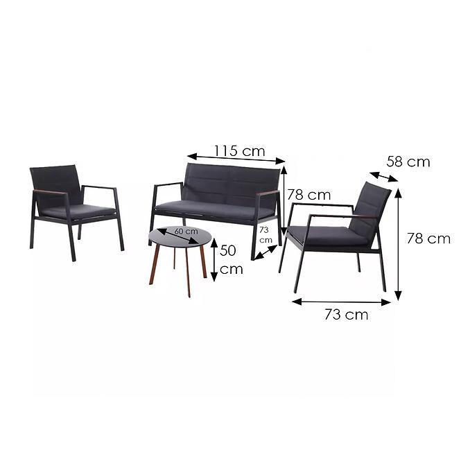 Set vrtnog namještaja Aber