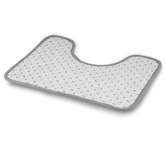 Kupaonski tepisi set 2 kom. 40x60+ 50x40cm svijetlo siv