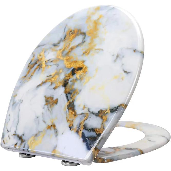 WC DASKA DUROPLAST GOLD MARMUR