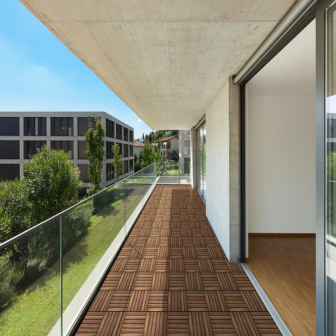 Drvena ploča za terase 30x30 akacija