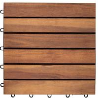 Drvena terasa pločica klik akacija 30x30cm