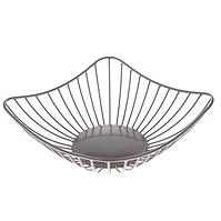 Metalna zdjela. Siva 25 x 23 x 23 cm vic010