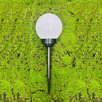 Solarna svjetiljka KULKA 15CM BLACK EKO0588