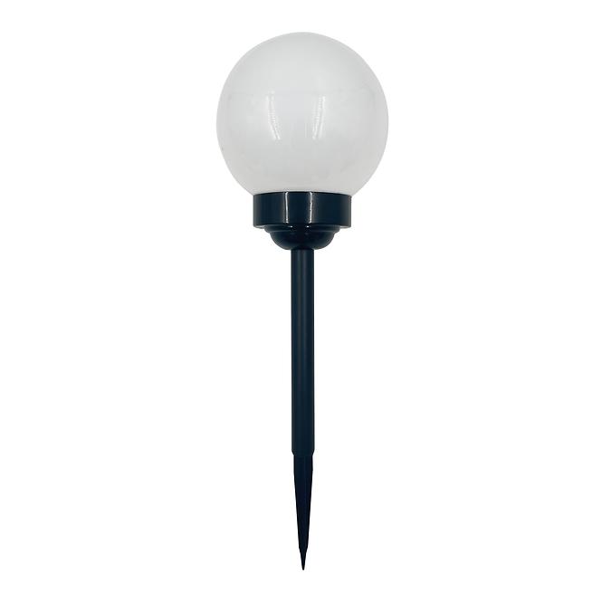 Solarna svjetiljka KULKA 15CM BLACK EKO0588