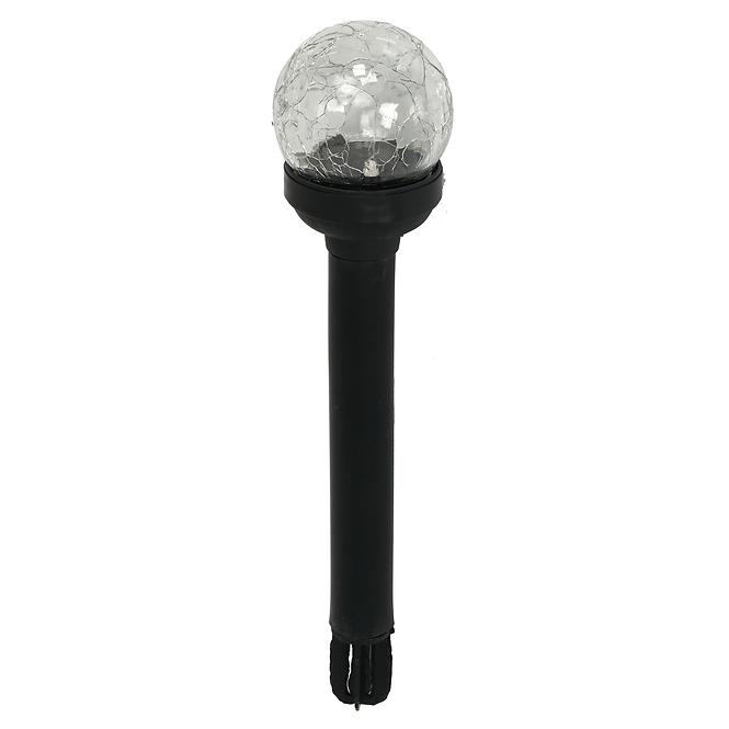 Solarna svjetiljka KULKA 6CM RGB EKO0602