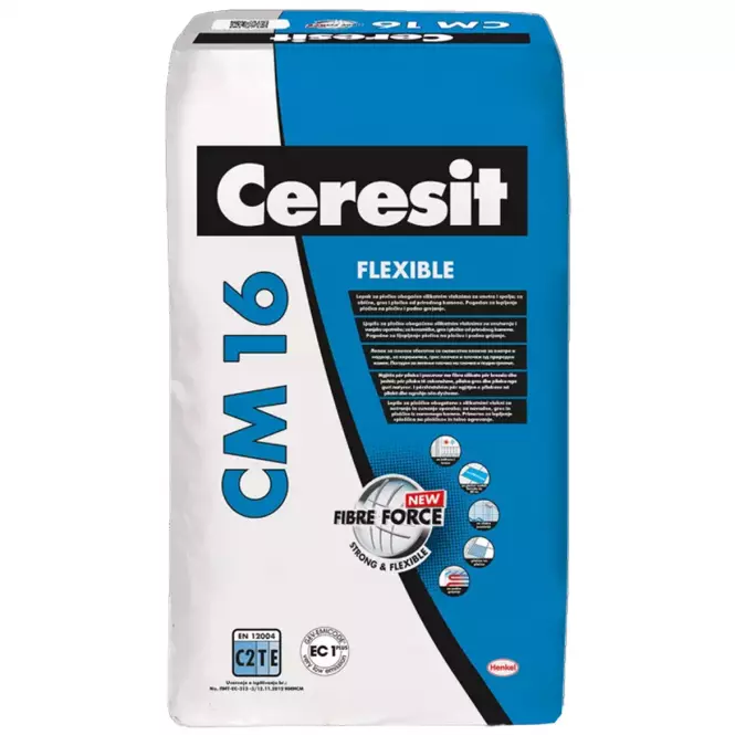 CERESIT CM 16 FLEKSIBILNO LJEPILO ZA GRES; C2TE 25KG