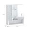 Ormarić s ogledalom Joy 60, bijeli,2