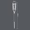 Solarna lampa 46810 Flame ažur Black,12