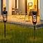 Solarna lampa 46810 Flame ažur Black,4