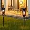 Solarna lampa 46810 Flame ažur Black,8