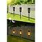 Solarna lampa 46810 Flame ažur Black,9